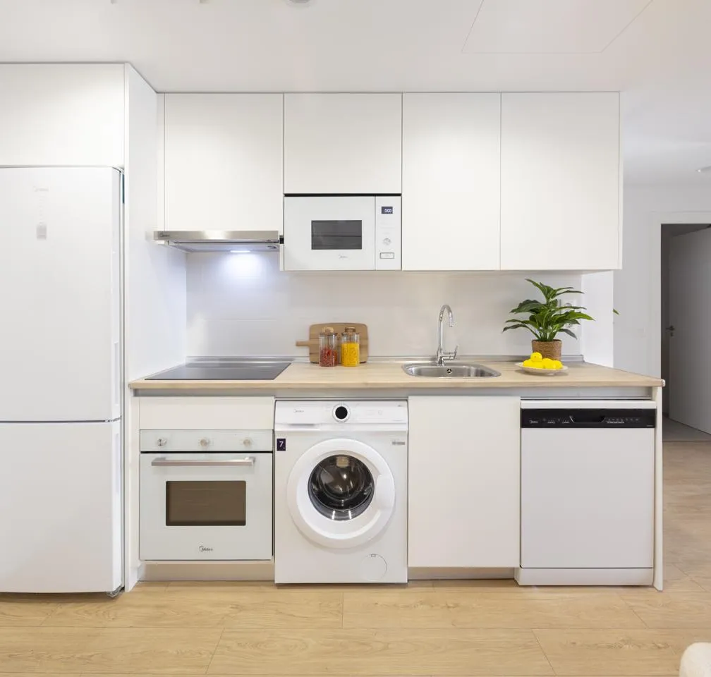Cuisine - Apartment with Pool near Málaga Beach