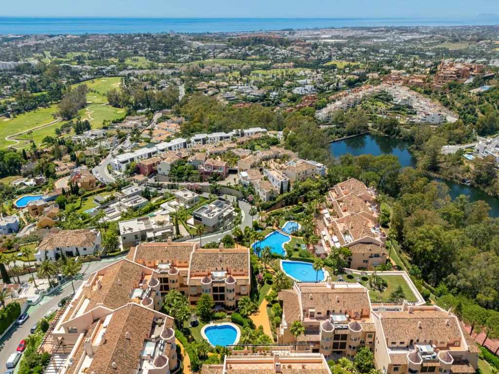 Vue aérienne - Luxury Apartment with Sea Views in Marbella