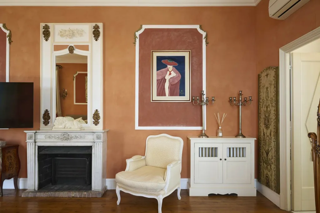 Séjour - Villa Belle Époque Vue Mer à Cap-d'Ail