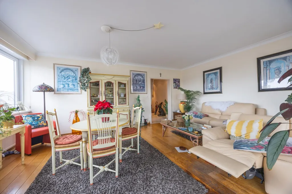 Séjour - Appartement d'Angle avec Terrasse au Centre d'Ostende
