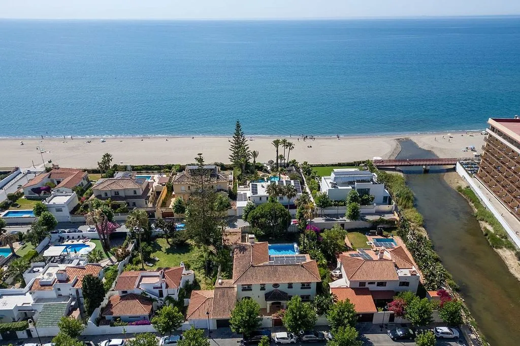 Vue aérienne - Andalusian Villa with Pool in La Cala de Mijas