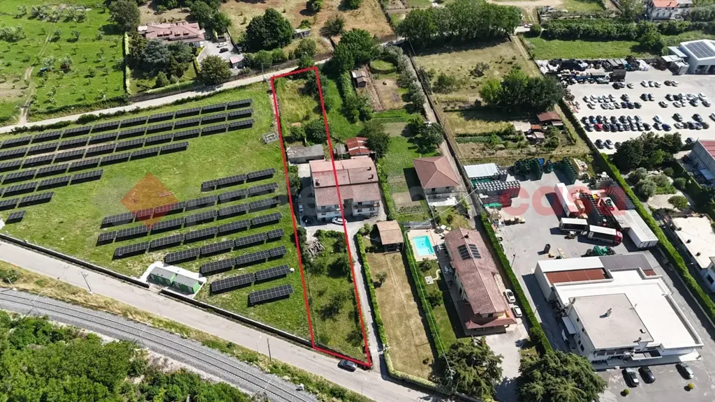 Vue aérienne - Spacious Apartment with Large Gardens in Paolisi