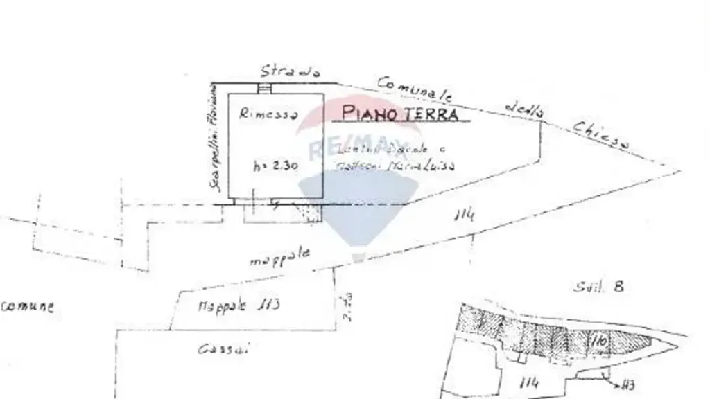 Plan - Independent House in Historic Centre, Fornoli