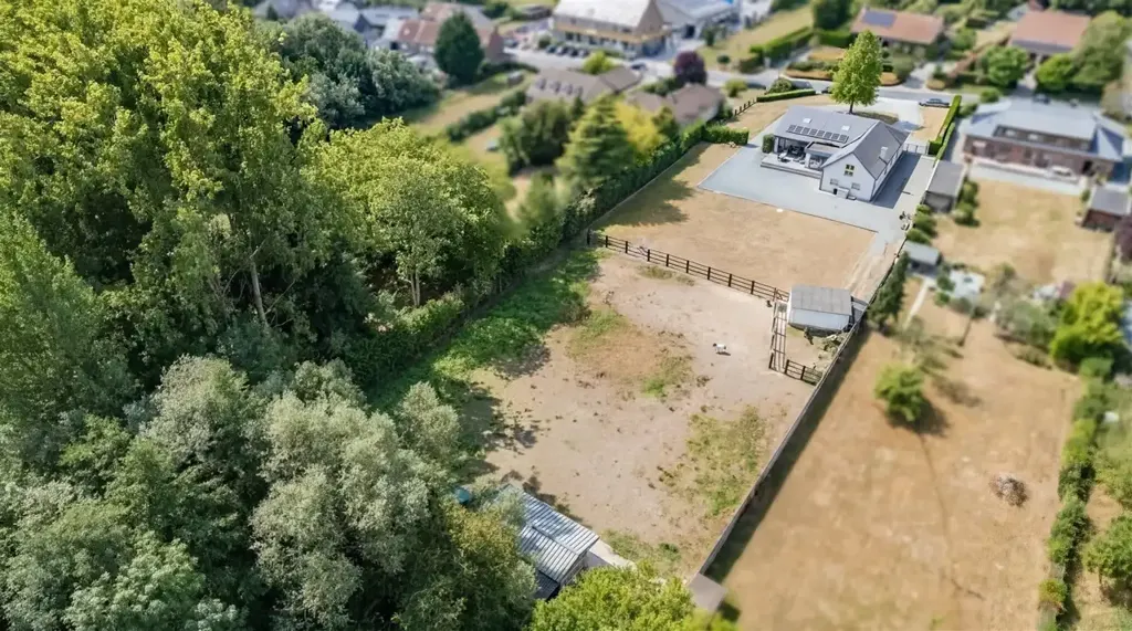 Vue aérienne - Villa Énergétique avec Paddock à Bellenbos