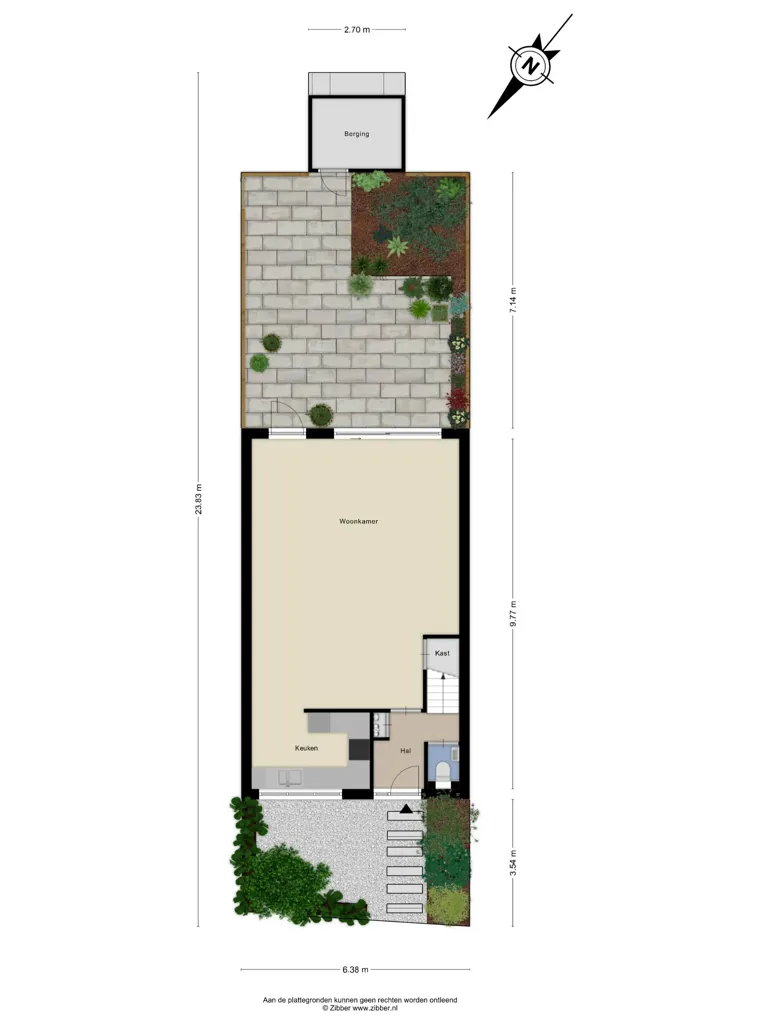 Plaan - Spacious End-Terrace House with Garden in Capelle