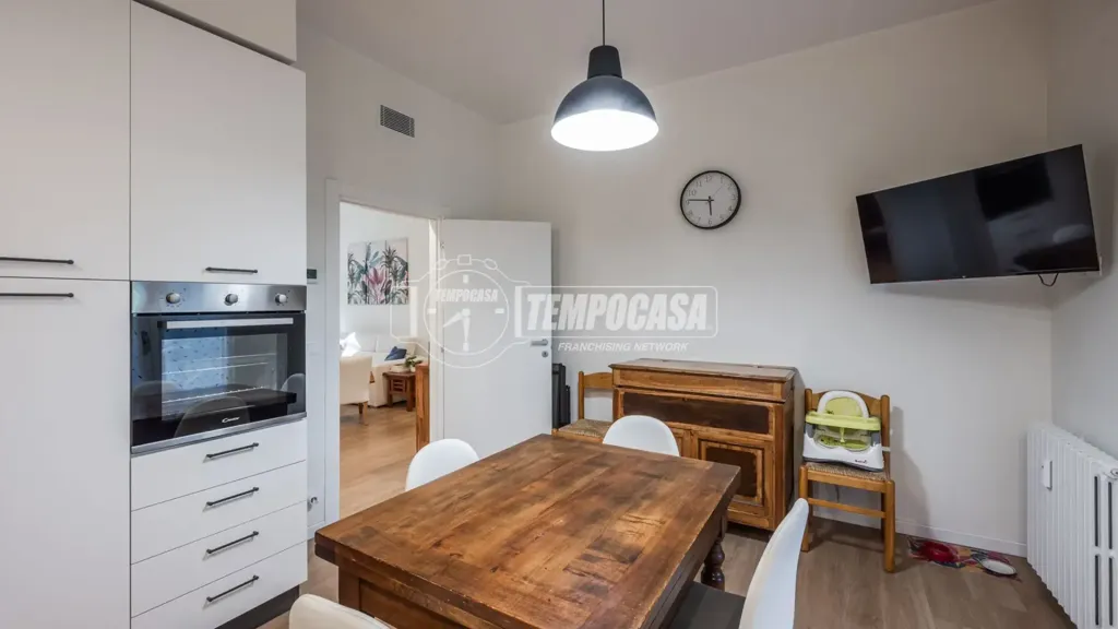 Dining Room - Fully Rented Apartment with Balcony in Castenaso
