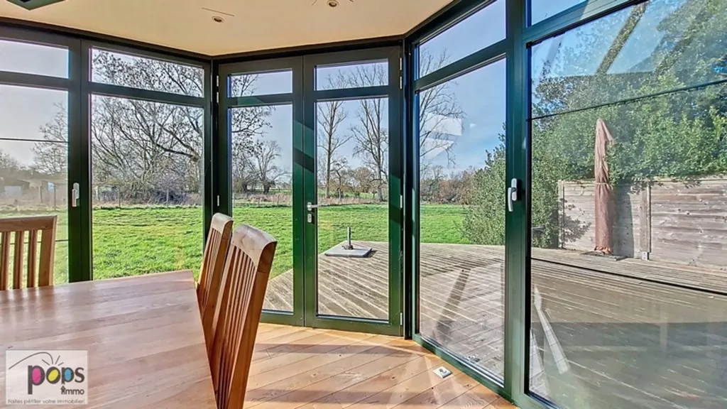 Terrace - House with Workshop and Large Garden in Ramillies