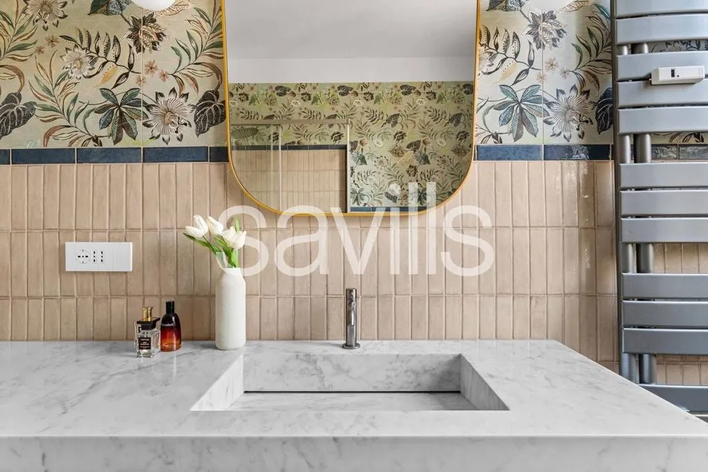 Salles de bain - Restored Triplex with Balcony in Milan