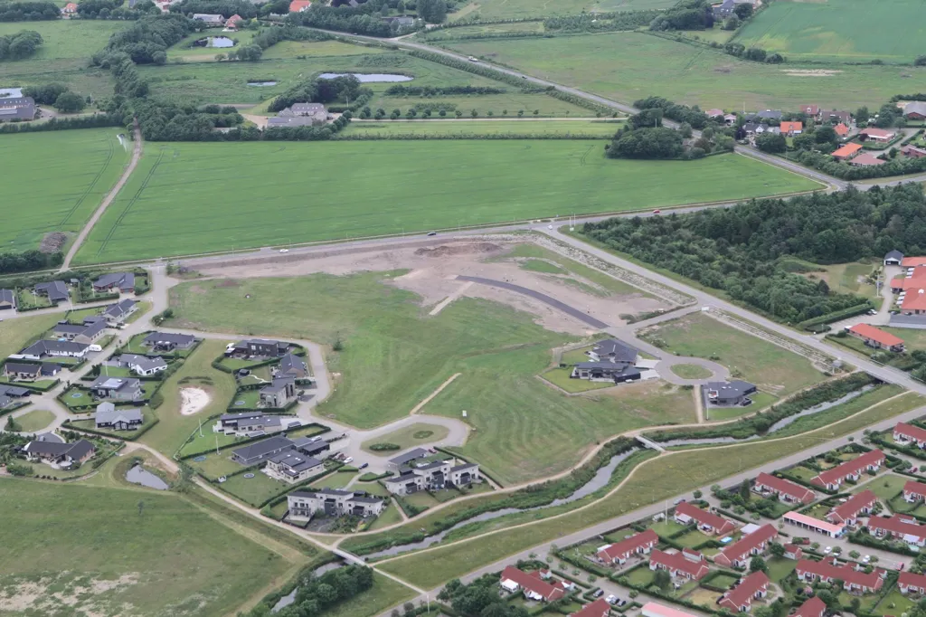 Vue aérienne - Year-Round Plot with 5G Coverage in Skjern