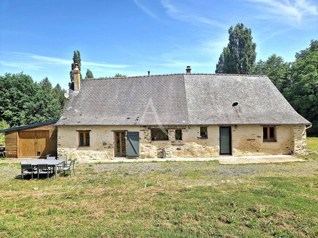 Extérieur - Maison de Plain-Pied avec Jardin à Contigné
