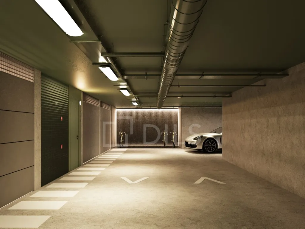Garage - Luxury Duplex Villa in Porto's Hollywood