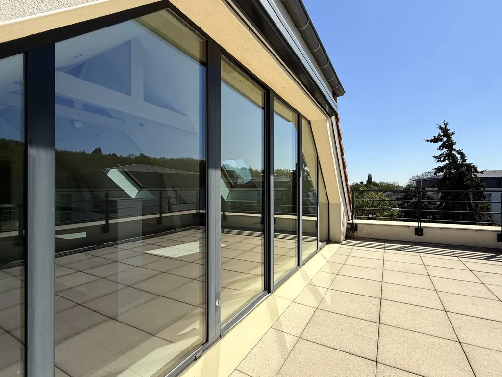 Terrass - Attic Apartment with Terraced Garden in Châtel-Saint-Germain