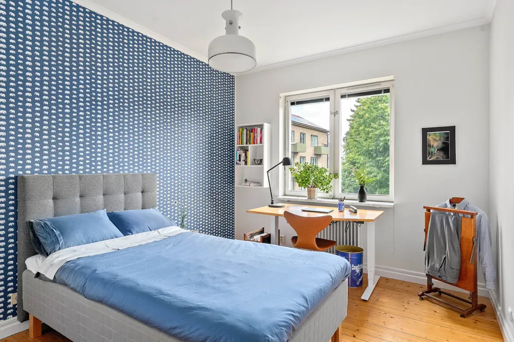 Chambres - Well-Planned Apartment with Balcony in Lund