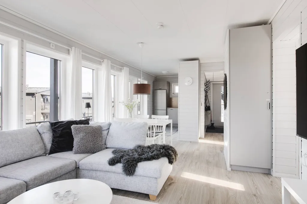 Soggiorno - Apartment with Ski Access in Kungsberget