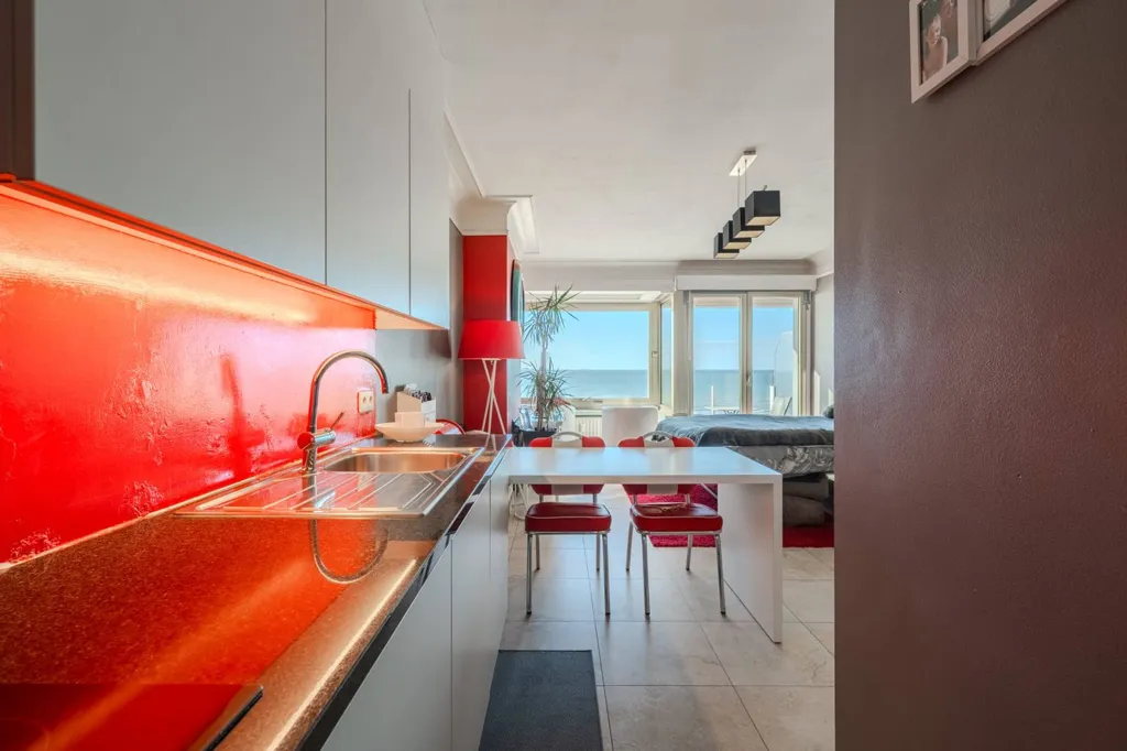 Cuisine - Studio avec Vue Mer à Mariakerke