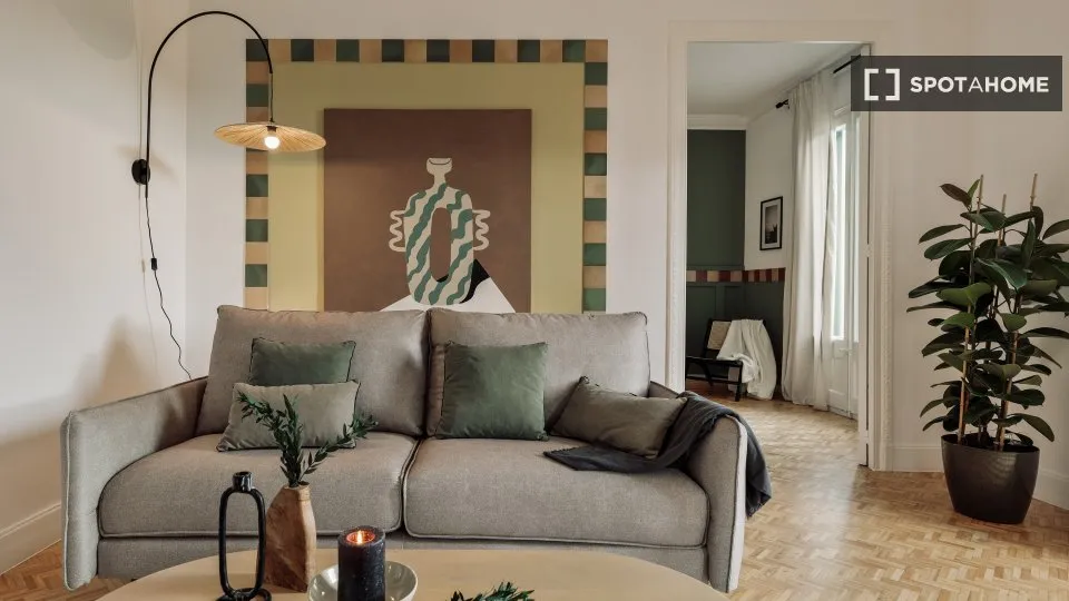 Elutuba - 2-toaline korter asukohas Barcelona Capital