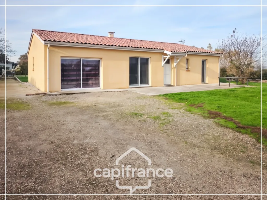 Extérieur - Maison Familiale avec Grand Terrain à Caudecoste