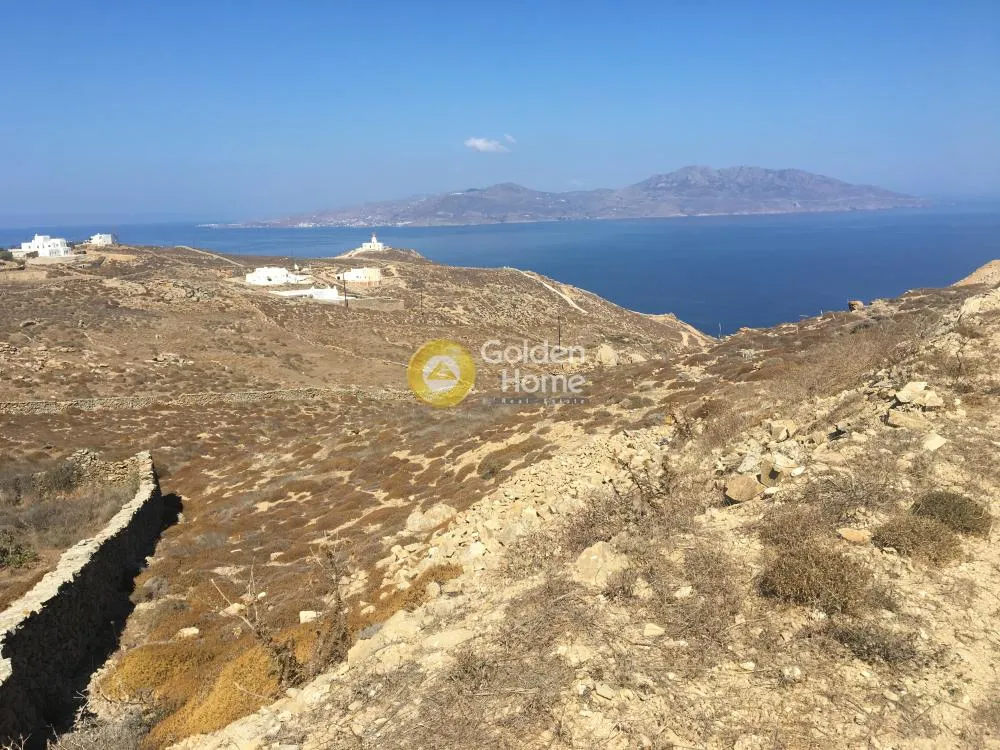 Aed - Plot with Sea and Mountain Views in Mykonos
