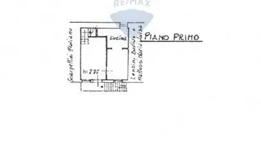 Plan - Independent House in Historic Centre, Fornoli