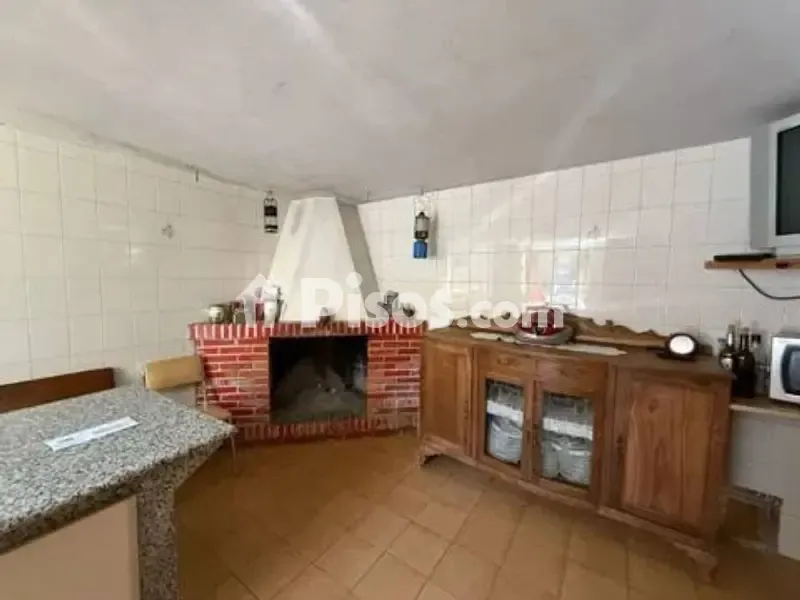 Köök - Chalet with Garden and Horno in Armucela