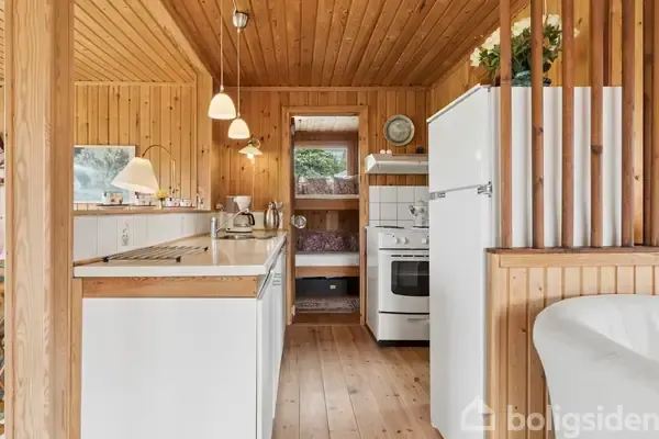 Cuisine - Cottage with Water View in Orø
