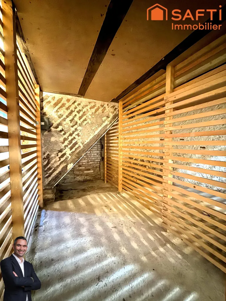 Entrée - Appartement Duplex avec Poutres au Centre de Dambach-la-Ville
