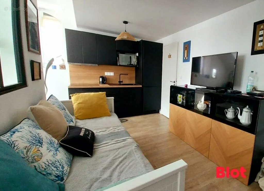 Soggiorno - Studio with Harbour View in Cancale