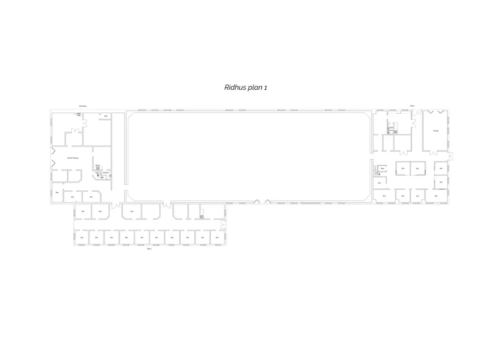 Plan - Equestrian Facility with Pool in Helsingborg