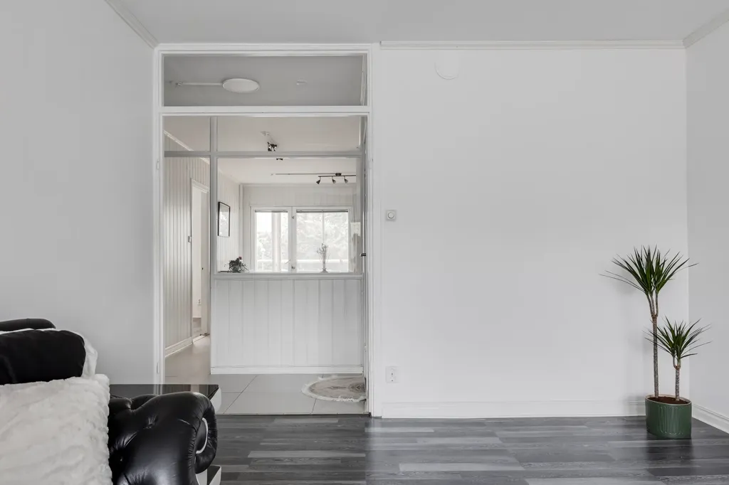 Séjour - Renovated Flat with Balcony in Kristinehamn