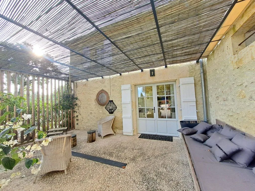Terrasse - Maison de Luxe avec Piscine à Condom