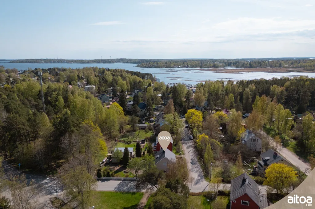 Vue aérienne - Renovated House with Sauna in Helsinki
