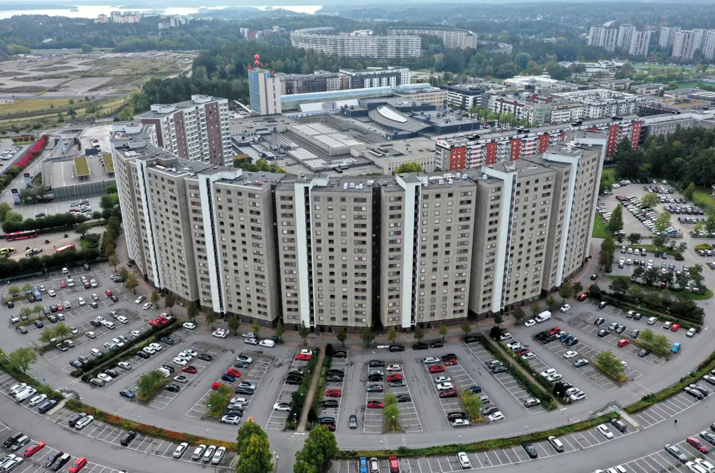 Aerial - Apartment with Rental Unit in Täby