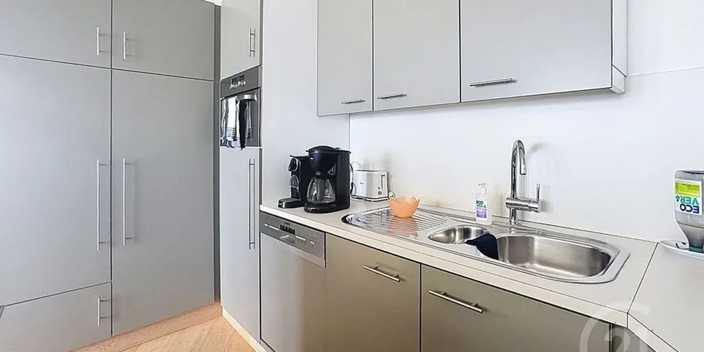 Cuisine - Appartement avec Vue Mer à Westende