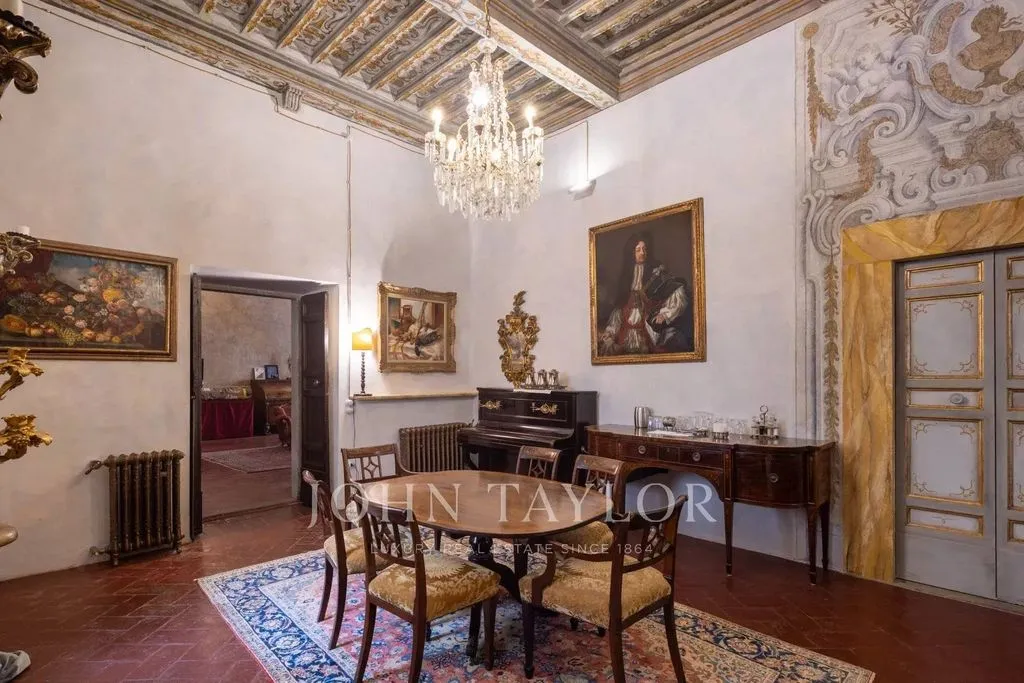 Sala da pranzo - Luxury Apartment with Renaissance Features in Cortona