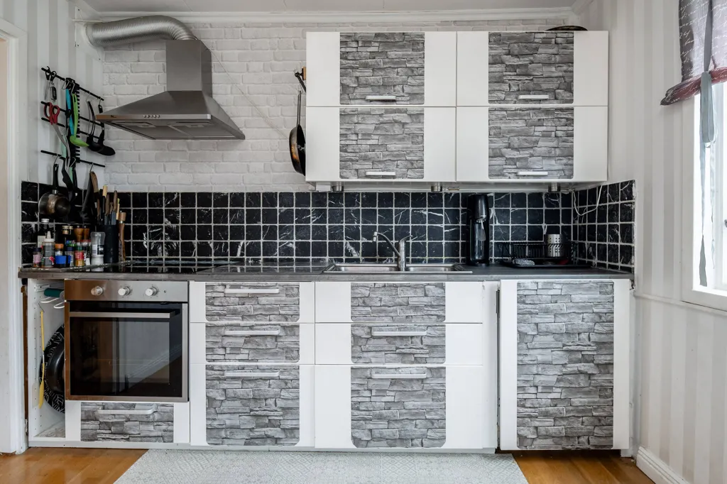 Kitchen - 1.5-Storey Villa with Garden in Söderhamn