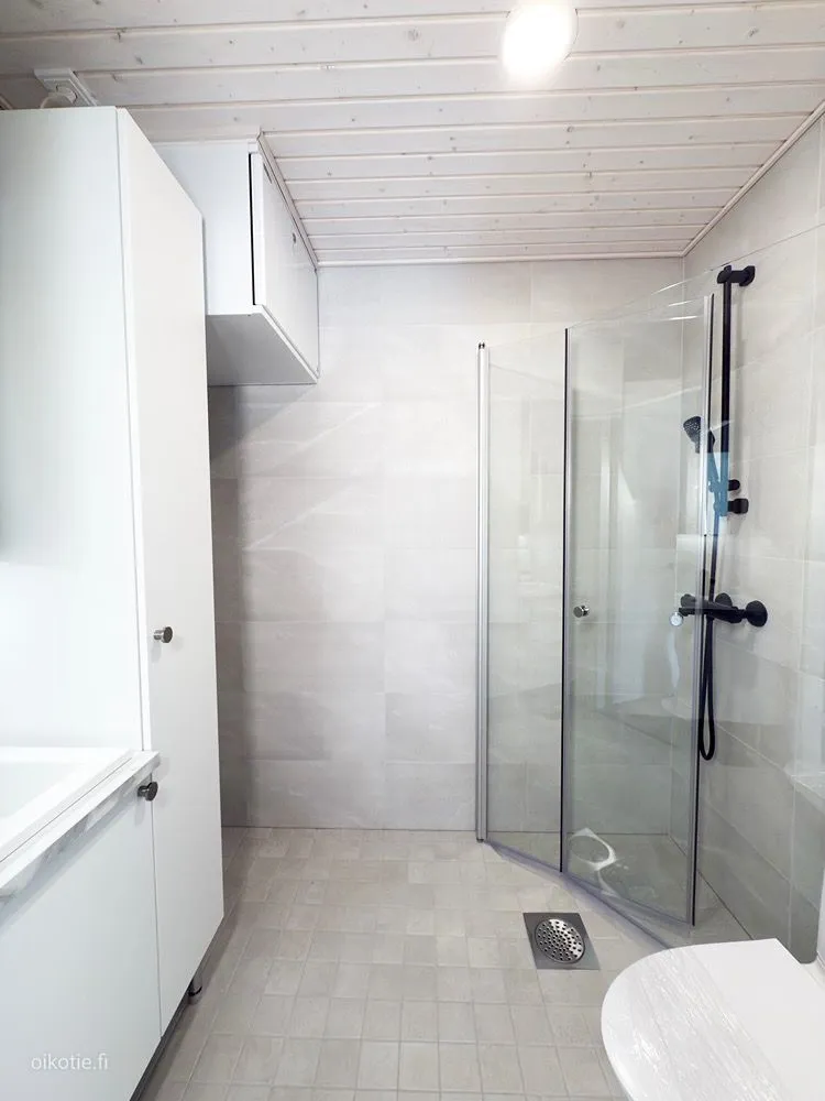 Salles de bain - Modern Apartment with Sauna in Tuusula