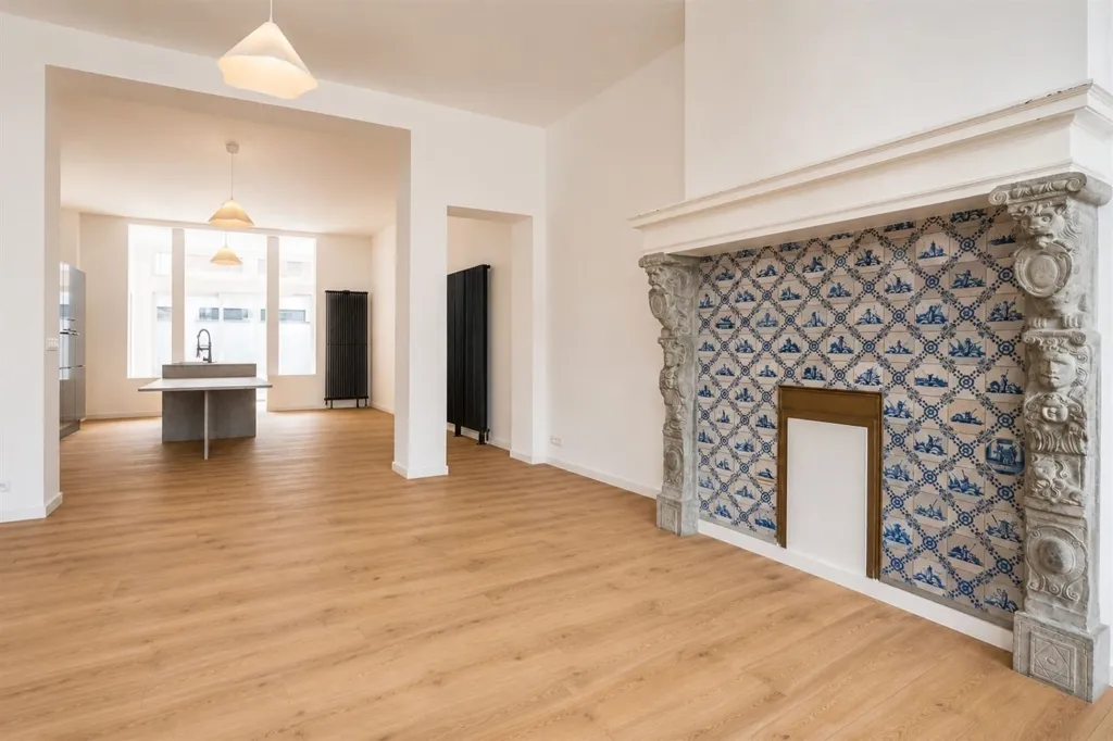 Séjour - Appartement de Caractère avec Terrasse à Liège