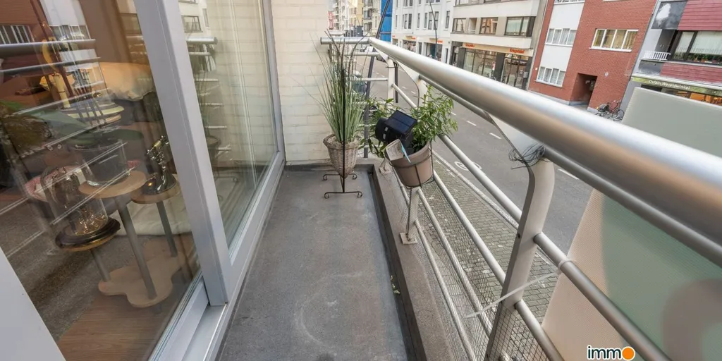 Balcony - Apartment with Terrace in Ostend's Historic Centre