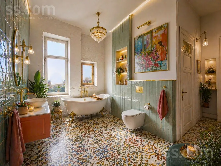 Vannitoad - Two-Level Apartment in Old Riga
