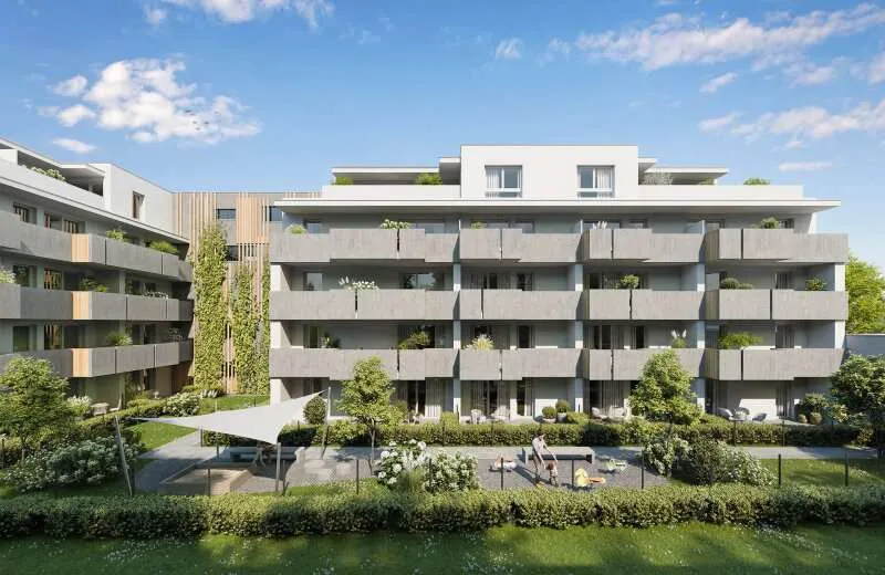 Extérieur - Provisions-Free Apartment with Balcony in Simmering