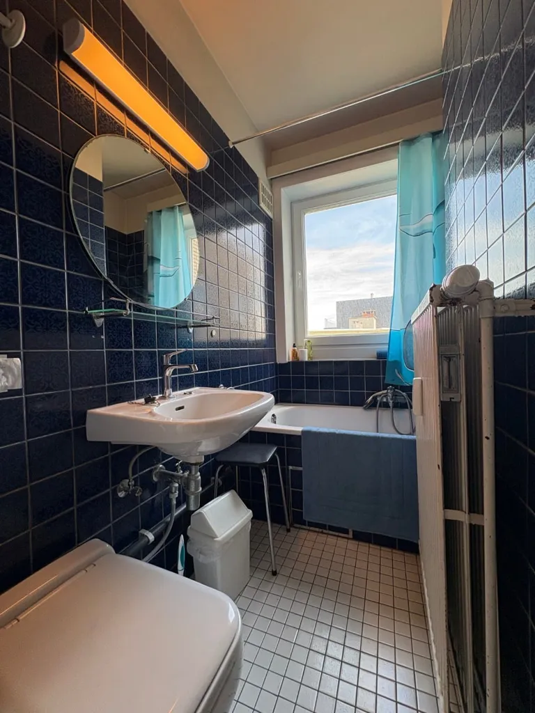 Salles de bain - Appartement d'Angle avec Vue Mer à Koksijde