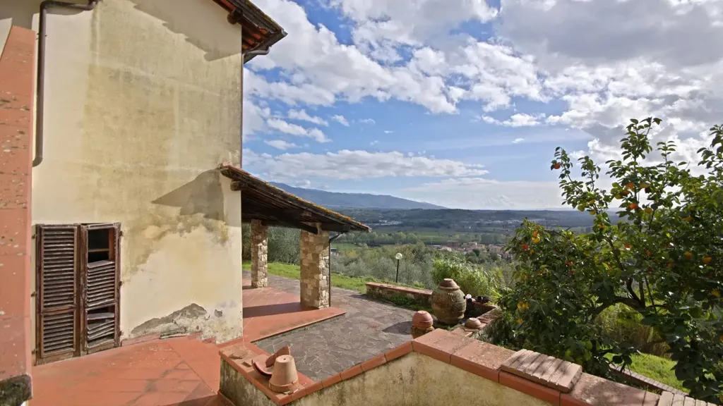 Terrass - Rustic House with Panoramic Views in Figline Valdarno