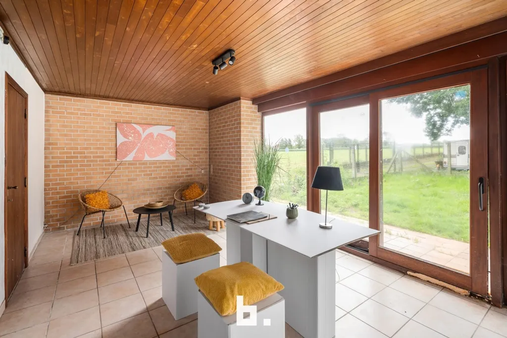 Terrass - Open Plan House with Garden in Meerbeke