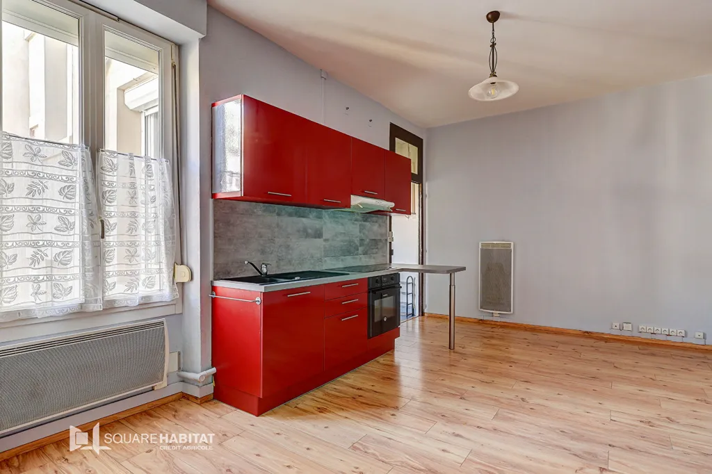 Köök - Refurbished 2-Bedroom Flat in Dijon/Parc