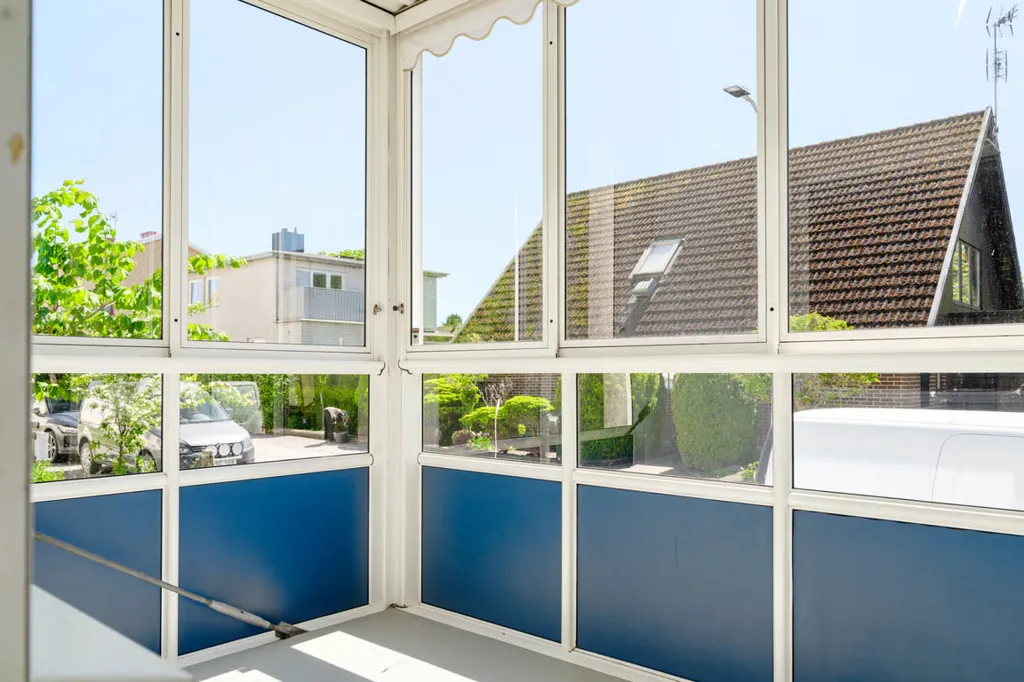 Balcon - Apartment with Large Glazed Balcony in Anderslöv