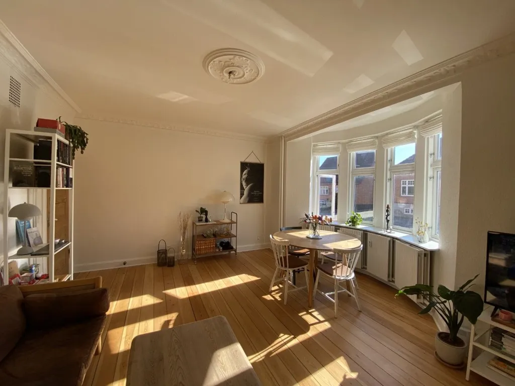 Séjour - 2-Room Apartment with Courtyard in Randers