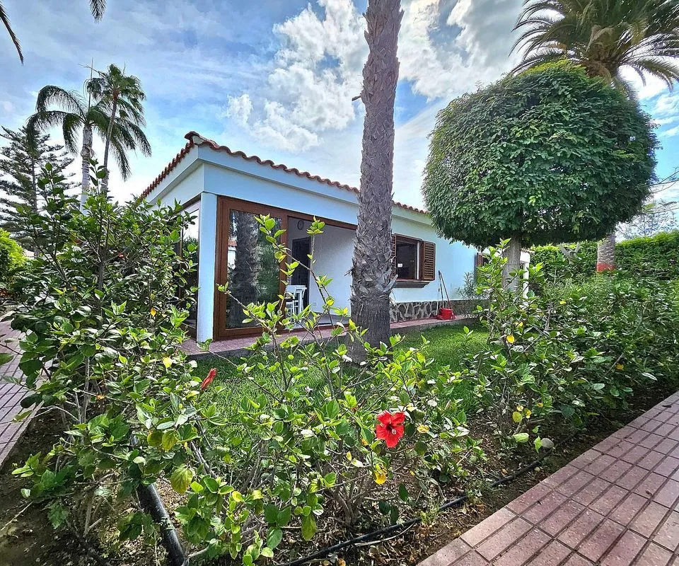 Jardin - Bungalow with Pool and Terrace in Maspalomas