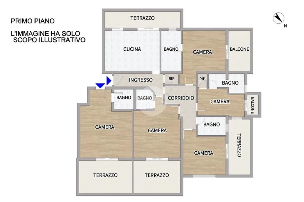 Plan - Fully Rented B&B with Sea View in Vasto Marina