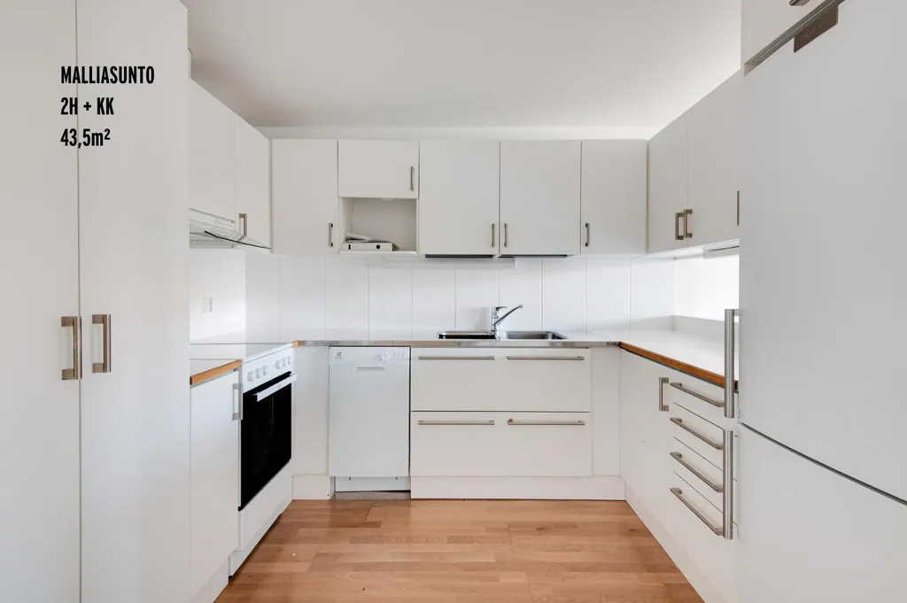 Cucina - Seafront Apartment with Balcony in Toukola, Helsinki