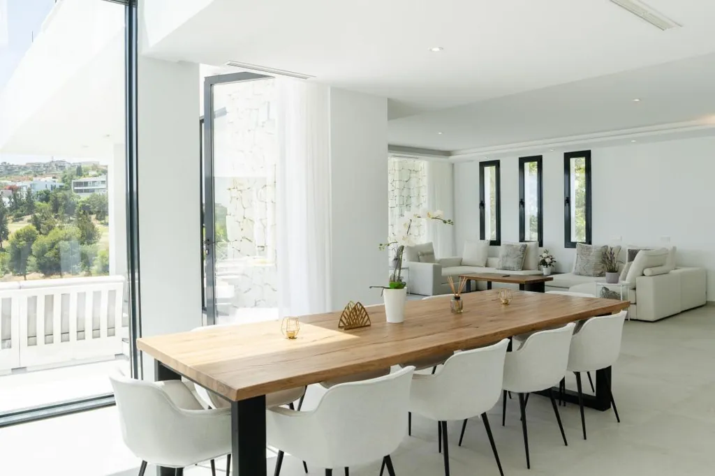 Salle à manger - Villa with Sea Views in Benahavís